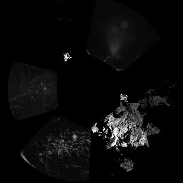 Lądowanie Philae na na powierzchni jądra komety 67P/Czuriumow-Gierasimienko